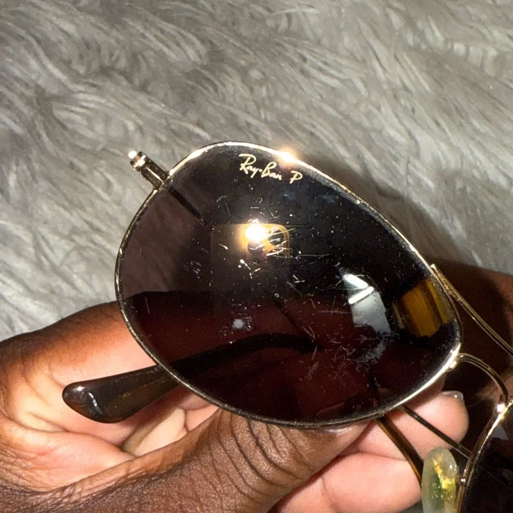 Ray-Ban Brown Sunglasses with Case - Picture 3 of 3